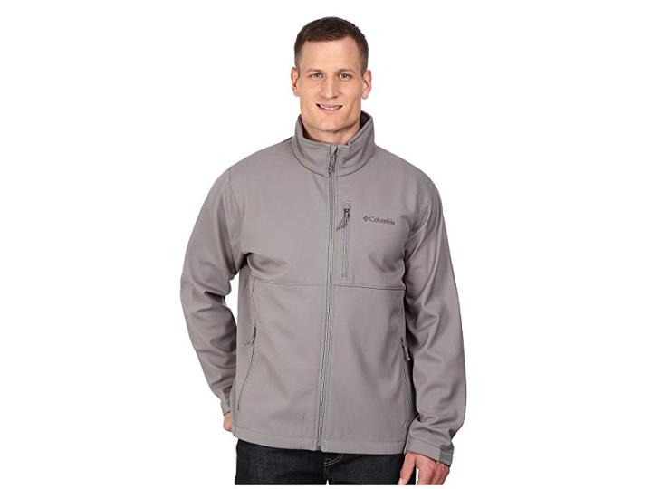 Columbia Big Tall Ascendertm Softshell Jacket (boulder) Men's Coat