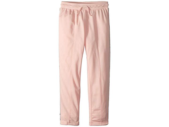 Converse Kids Star Chevron Track Pants (toddler/little Kids) (storm Pink) Girl's Casual Pants