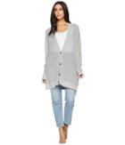 Ag Adriano Goldschmied Cameron Cardigan (heather Grey) Women's Sweater
