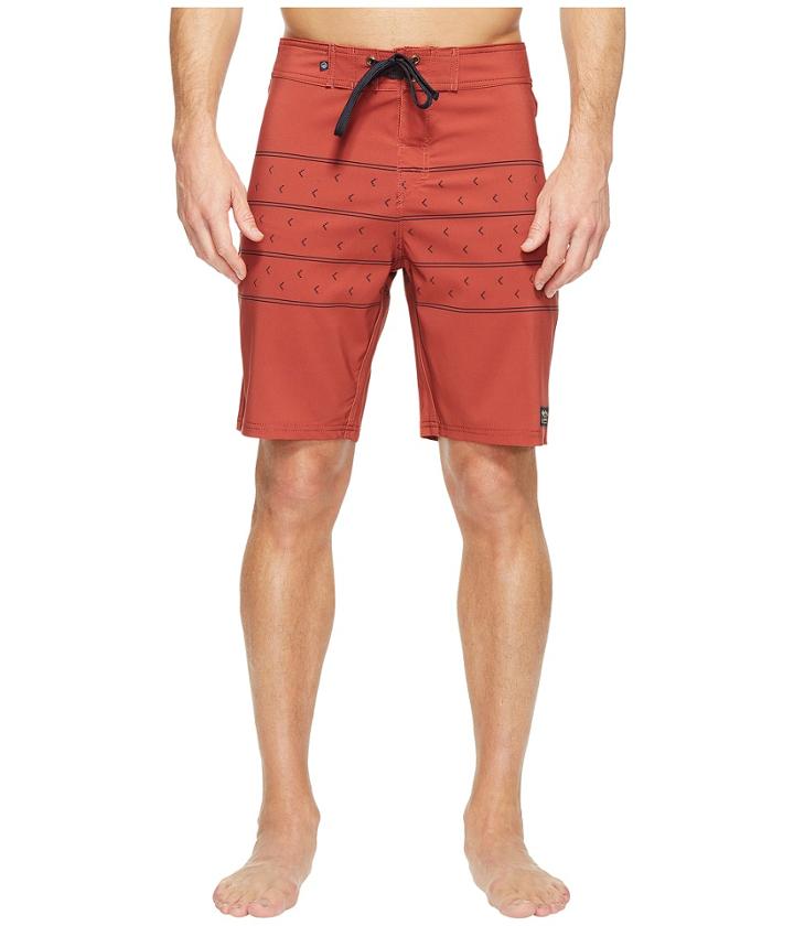 United By Blue Northbound Boardshorts (orange) Men's Swimwear