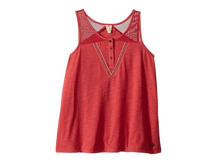 Roxy Kids Desert Highway Tank Top (big Kids) (holly Berry) Girl's Sleeveless