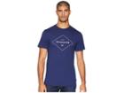 Quiksilver Fluid Flow Mgz Technical Tee (medieval Blue) Men's T Shirt