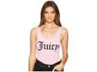 Juicy Couture Juicy Graphic Scoop Neck Bodysuit (ballet Slipper) Women's Jumpsuit & Rompers One Piece