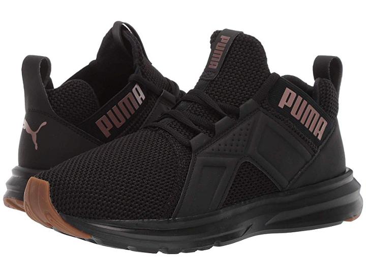 Puma Enzo Weave (puma Black/rose Gold) Women's  Shoes