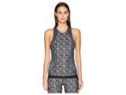 Adidas By Stella Mccartney Run Tank Printed Cz3723 (black/white) Women's Clothing