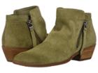 Sam Edelman Packer (moss Green Velutto Suede Leather) Women's Zip Boots