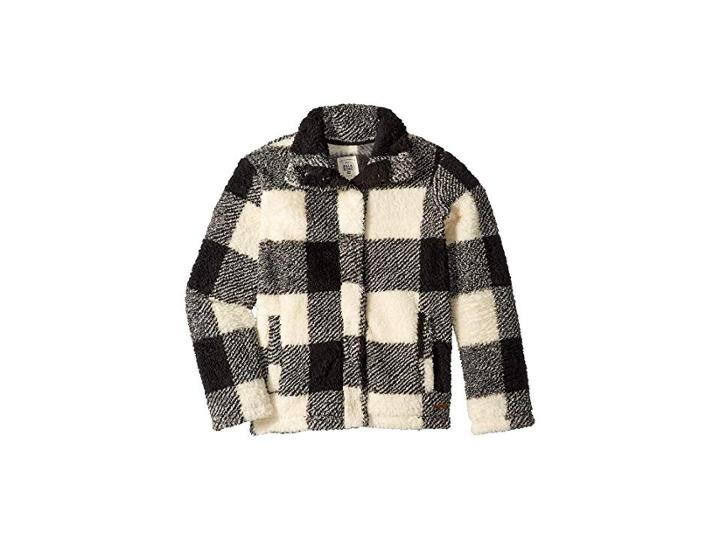 Billabong Kids Artic Oasis Jacket (little Kids/big Kids) (black/white) Girl's Coat