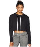 Reebok Crop Hoodie (black) Women's Clothing