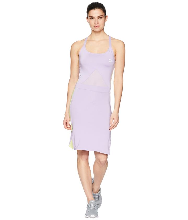 Puma Archive T7 Dress (purple Rose) Women's Dress