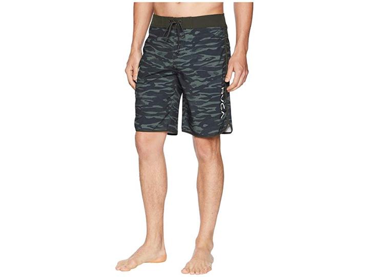Rvca Eastern 20 Trunks (dark Military) Men's Swimwear