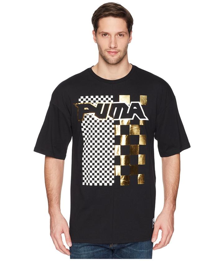 Puma Dirt Bikes Tee Fm (puma Black) Men's T Shirt