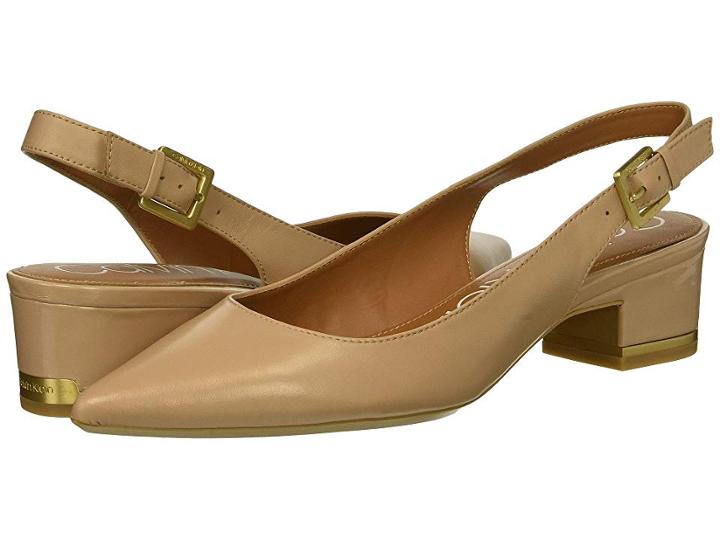 Calvin Klein Glorianne (desert Sand Nappa) Women's Shoes