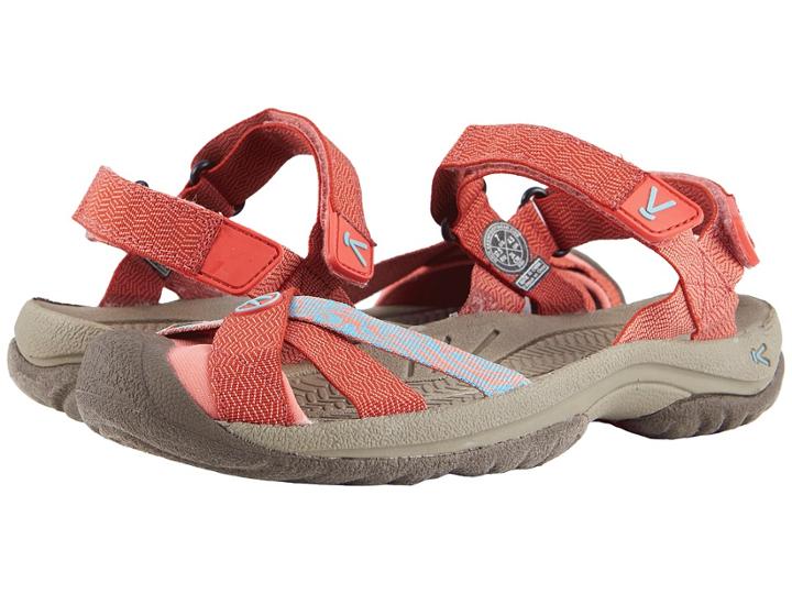 Keen Bali Strap (summer Fig/crabapple) Women's Shoes