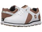 Footjoy Pro Sl (white/taupe/gold) Men's Shoes