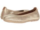 Clarks Un Tract (gold Metallic Leather) Women's Shoes