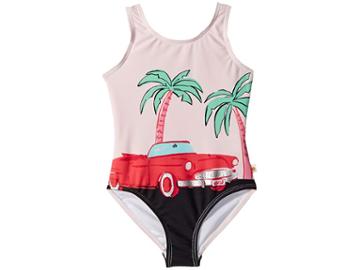 Kate Spade New York Kids Road Trip One-piece (toddler/little Kids) (sonata Pink) Girl's Jumpsuit & Rompers One Piece