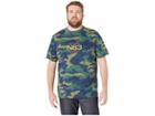 Nautica Big & Tall Big Tall Camo Tee (blue) Men's Clothing