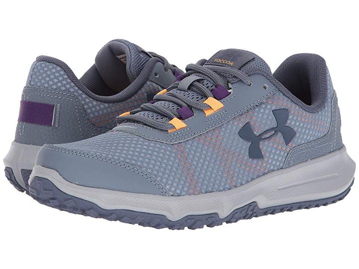 Under Armour Toccoa (gravel/orange Peel/apollo Gray) Women's Running Shoes