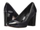 Lauren Ralph Lauren Fallon (modern Navy/modern Navy Super Soft Leather/patent) Women's Shoes