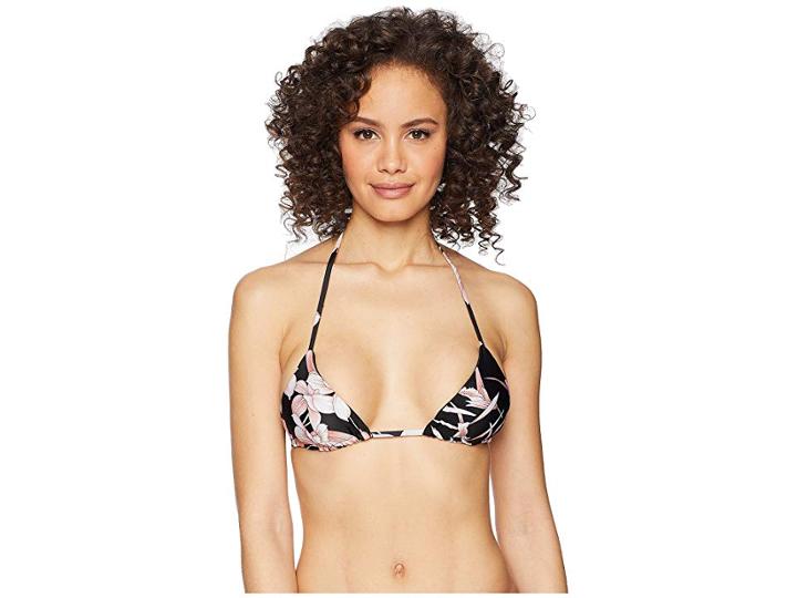Vitamin A Swimwear Gia Reversible Triangle Top (nightingale) Women's Swimwear