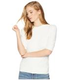 Free People Eden Short Sleeve Top (ivory) Women's Clothing