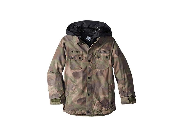 Volcom Kids Neolithic Insulated Jacket (little Kids/big Kids) (camouflage) Boy's Coat