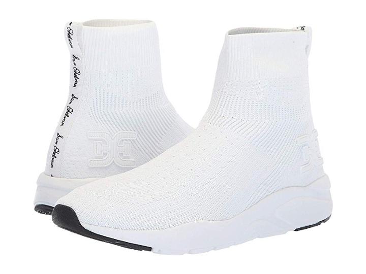 Sam Edelman Tara (white Stretch Knit) Women's Shoes