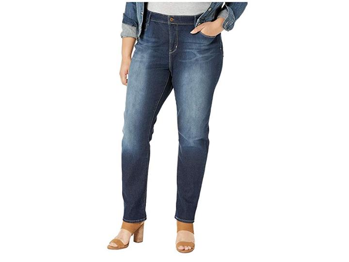 Signature By Levi Strauss & Co. Gold Label Plus Size Totally Shaping Slim Straight Jeans (perfection) Women's Jeans