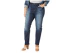 Signature By Levi Strauss & Co. Gold Label Plus Size Totally Shaping Slim Straight Jeans (perfection) Women's Jeans