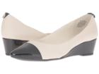 Anne Klein Valicity (ivory/black Leather) Women's Shoes