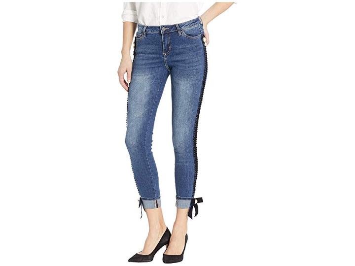 Bebe Dolce Vita Jeans In Indigo Luxe (indigo Luxe) Women's Jeans