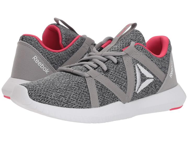 Reebok Reago Essential (black/medium Grey/white/twisted Pink) Women's Shoes
