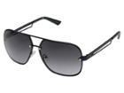 Guess Gf5024 (satin Blue/smoke Gradient Lens) Fashion Sunglasses