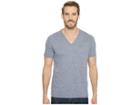 Tommy Jeans Tri-blend V-neck T-shirt (black Iris) Men's T Shirt