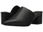 Steven Simone (black Leather) Women's Clog/mule Shoes