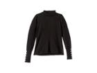 Bardot Junior Fine Roll Neck Knit (big Kids) (black) Girl's Clothing
