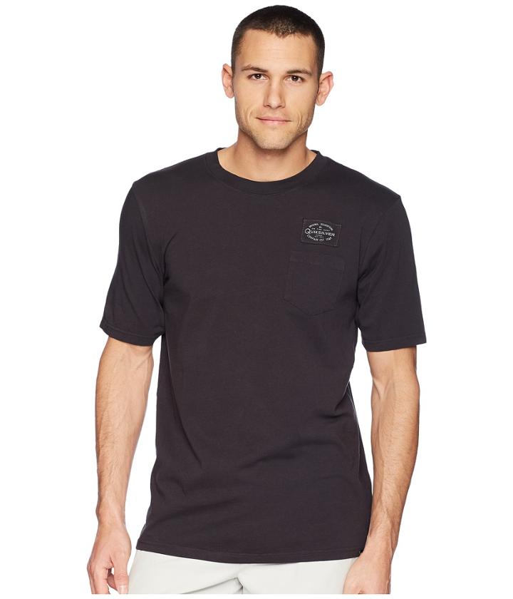 Quiksilver Hunters Patch Tee (tarmac) Men's T Shirt