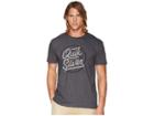 Quiksilver Circle Of Script Tee (charcoal Heather) Men's T Shirt