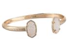 Kendra Scott Elton Bracelet (rose Gold Iridescent Drusy) Bracelet