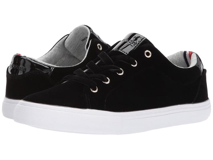 Tommy Hilfiger Lenz (black Multi Fabric) Women's Shoes