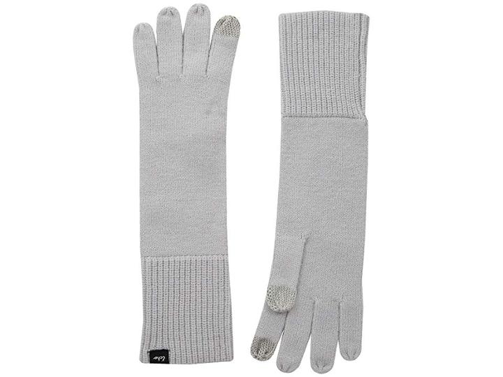Echo Design Active Stretch Gloves (echo Silver) Extreme Cold Weather Gloves