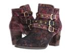 L'artiste By Spring Step Nakisha (bordeaux Multi) Women's Shoes