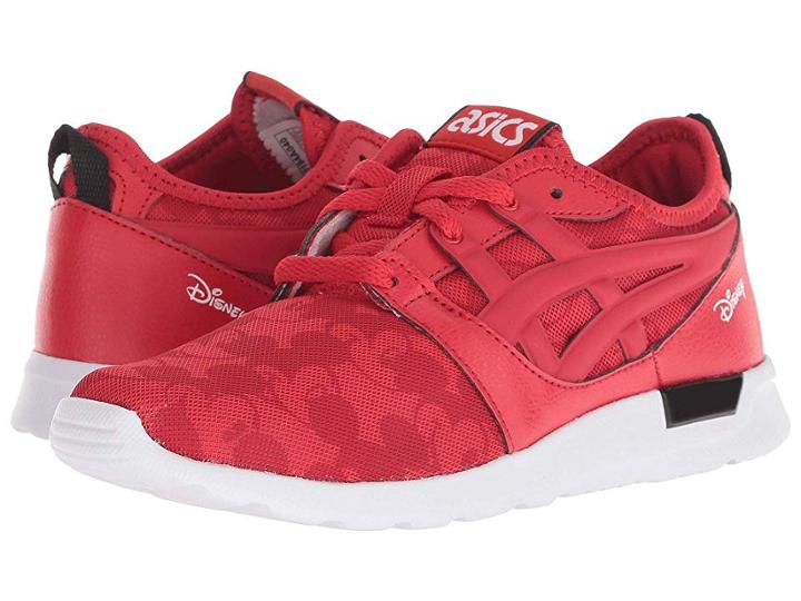 Asics Kids Tiger Gel-lyte Hikari Mickey Mouse (toddler/little Kid) (classic Red) Kids Shoes