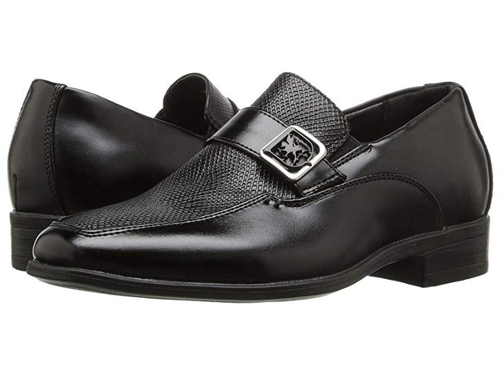 Stacy Adams Kids Fontaine (little Kid/big Kid) (black) Boys Shoes