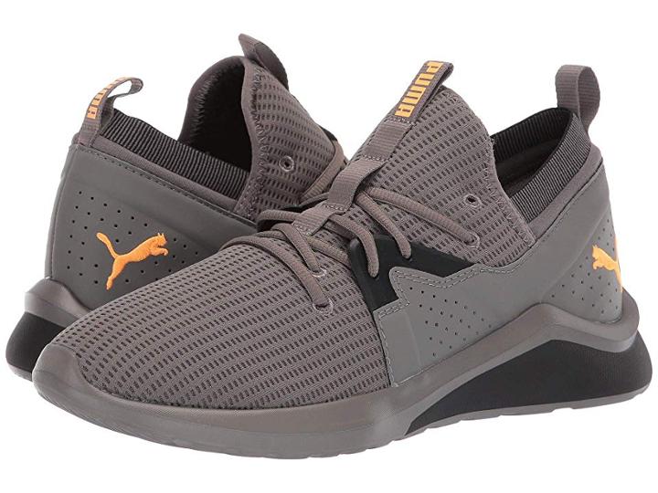 Puma Emergence Future (charcoal Gray/puma Black/orange Pop) Men's Shoes