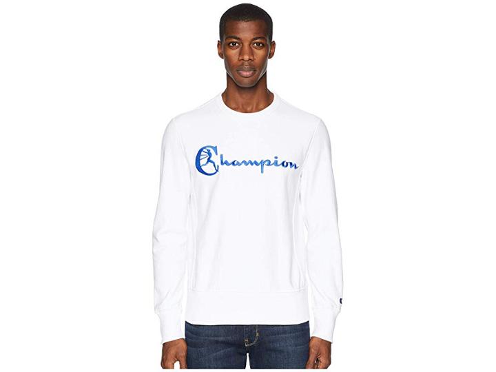Todd Snyder + Champion Reverse Weave Graphic T-shirt (white) Men's T Shirt