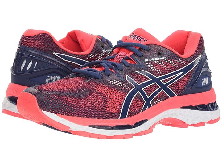 Asics Gel-nimbus(r) 20 (blue Print/blue Print) Women's Running Shoes