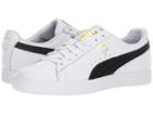 Puma Clyde Core L Foil (puma White/puma Black/puma Team Gold) Women's Shoes