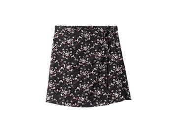 Maddie By Maddie Ziegler Woven Circle Skirt (big Kids) (black Multi) Girl's Skirt