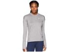 Nike Element Crew Top (gunsmoke/atmosphere Grey/heather) Women's Long Sleeve Pullover